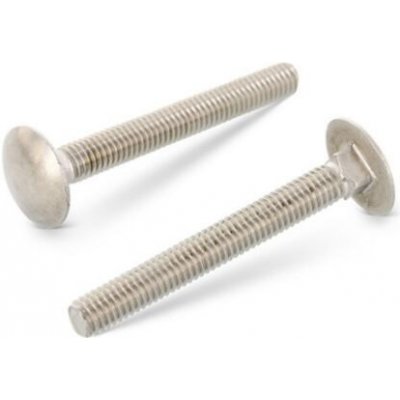 Šroub vratový M6x100 DIN 603 nerez A2 / balení 100 ks – Sleviste.cz
