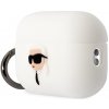 Pouzdro na sluchátka Karl Lagerfeld AirPods Pro 2 cover Silicone Karl Head 3D KLAP2RUNIKH