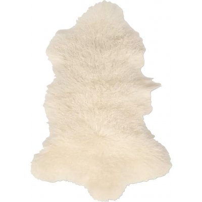 Esbeco Dekorační kožešina Tibet, pravá ovčí kůže, 100 × 70 cm, bílá FA11001301TWH – Sleviste.cz