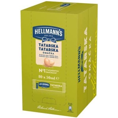 Hellmann's Tatarská omáčka porce 80 x 50 ml – Hledejceny.cz