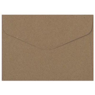 Galeria Papieru obálky B7 Kraft tmavě béžová 120g, 10ks – Zboží Živě