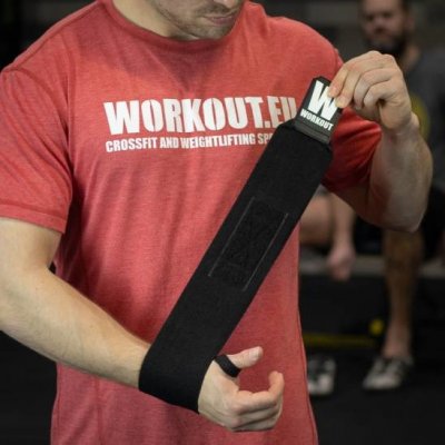 Workout bandáže zápěstí černý – Hledejceny.cz