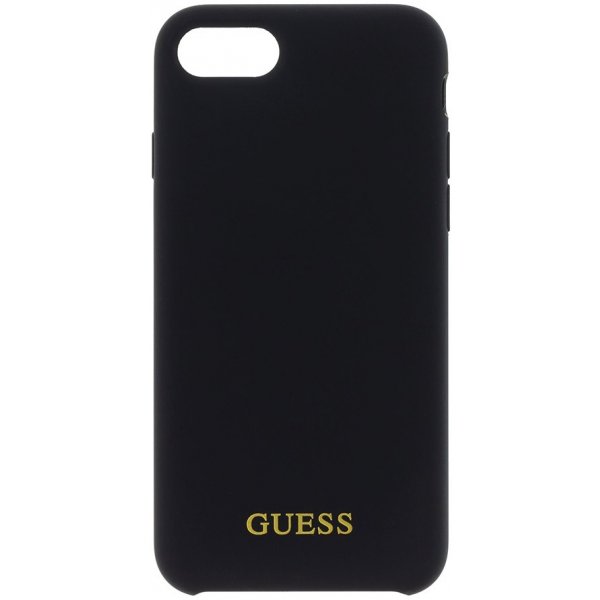 Pouzdro Guess Silicone Logo Case iPhone 7/8 - černé od 502 Kč - Heureka.cz