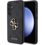 Guess PU 4G Metal Logo Samsung Galaxy S23 FE šedé – Hledejceny.cz