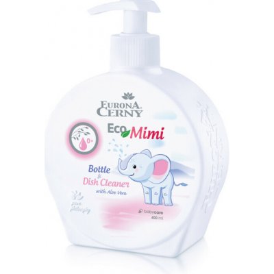 Eurona Eco Mimi Šetrný gel na ruční mytí dětského nádobí kojeneckých lahví a dudlíků 400 ml