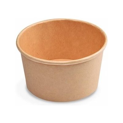Papírová miska na polévku kraft 350ml Ø115mm – Zboží Dáma