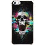 Pouzdro iSaprio Skull in Colors - iPhone 5/5S/SE – Zboží Mobilmania