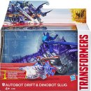 Hasbro Transformers 4 construct Bots Transformer se zvířetem Autobot Drift + Dinobot Slug