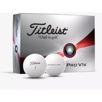 Titleist PRO V1x bílé 3 ks