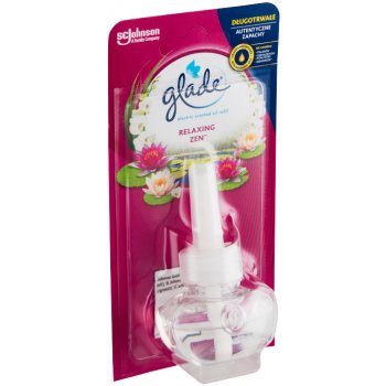 3PCS GLADE ELECTRIC SCENTED OIL RELAXING ZEN ELECTRIC DIFFUSER + 20ML CHARGE