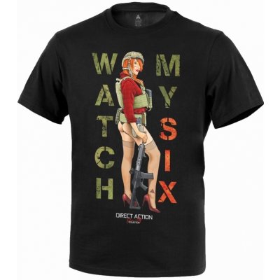 Tričko Direct Action Watch My six Black – Hledejceny.cz