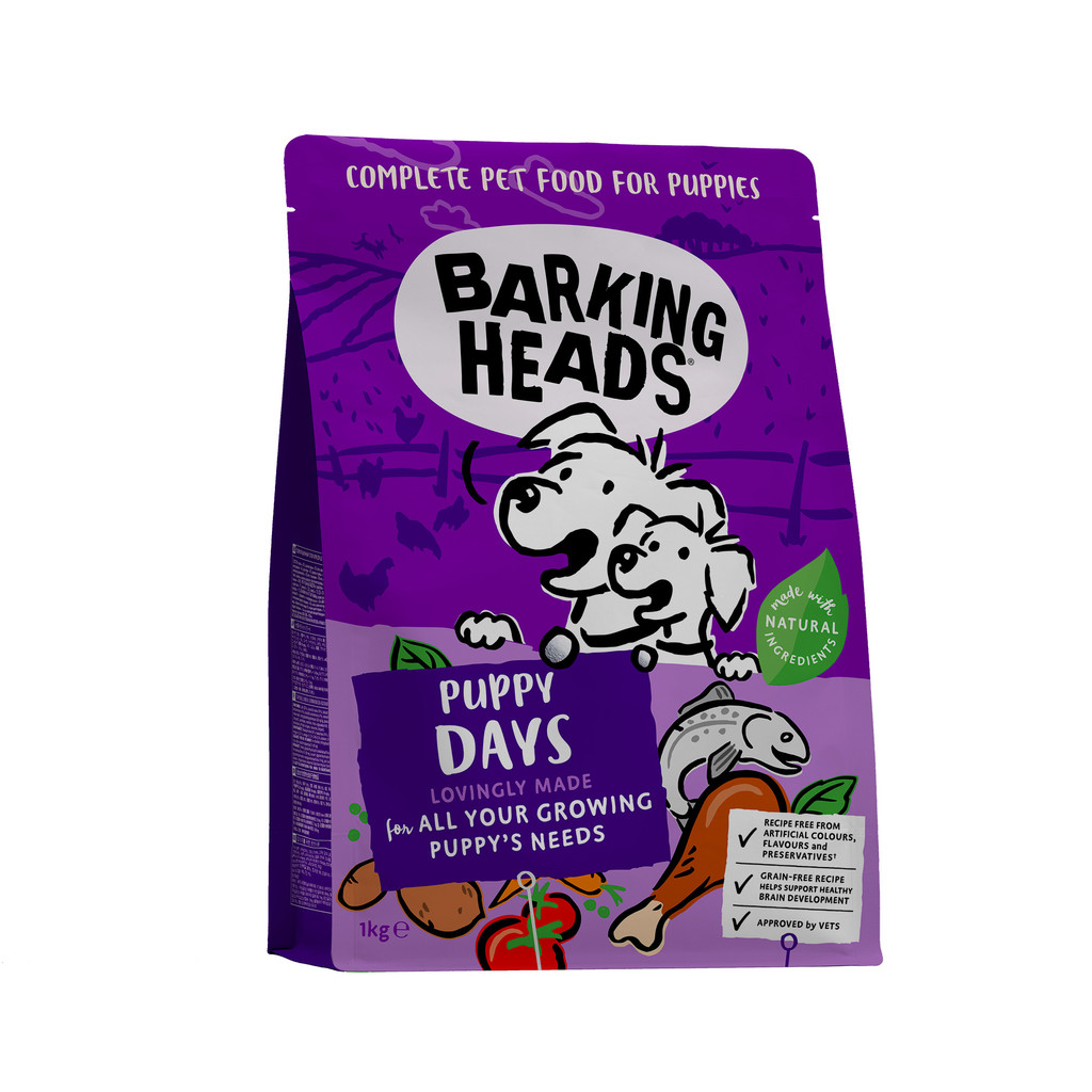 Barking Heads Puppy Days 1 kg