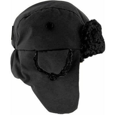 GEGGAMOJA Dětská zimní čepice ušanka černá EXANI – Zboží Dáma