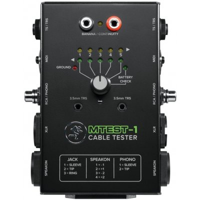 Mackie MTEST-1 – Sleviste.cz