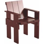 HAY Zahradní židle Crate Dining Chair, Iron Red – Hledejceny.cz