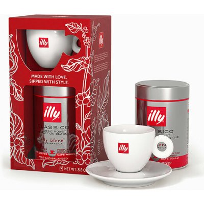 ILLY XMAS KIT mletá 250 g – Hledejceny.cz
