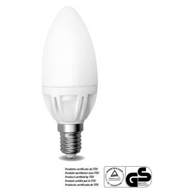 Intereurope Light LED žárovka svíčka E14 6W 6400°K 30.000 h LL-HC1406F