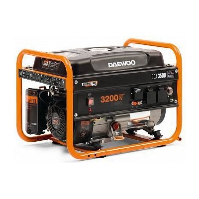 DAEWOO POWER PRODUCTS DAEWOO GDA 3500E 2,8 kW GENERÁTOR – Zboží Mobilmania