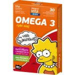 MaxiVita Kids Omega 3 + vitamín D,E 30 kapslí – Hledejceny.cz
