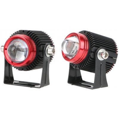 LED přídavná světla na moto 2x20W extreme wide, dualcolor, 9-80V – Zbozi.Blesk.cz