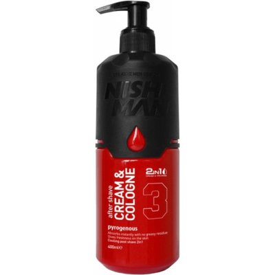 Nishman Cream and Cologne krémová voda po holení Pyrogenous 03 400 ml – Sleviste.cz