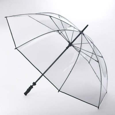 Fulton Velký průhledný holový deštník Clearview S841 – Zboží Mobilmania