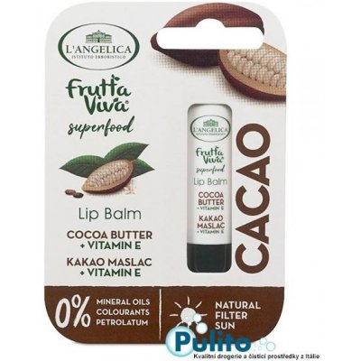 L'Angelica Frutta Viva balzám na rty s kakaovým máslem 48 g