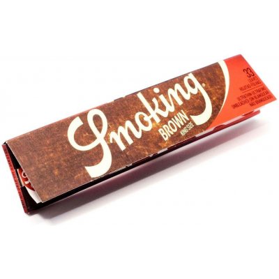 Smoking Papírky Brown King size 33 ks – Zboží Dáma