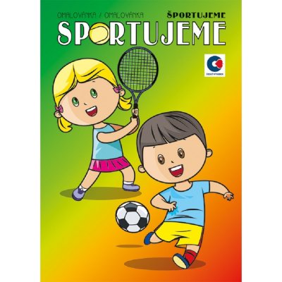 Omalovánka A5 Sportujeme – Zboží Mobilmania