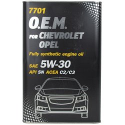 Mannol O.E.M. for Chevrolet Opel 5W-30 4 l