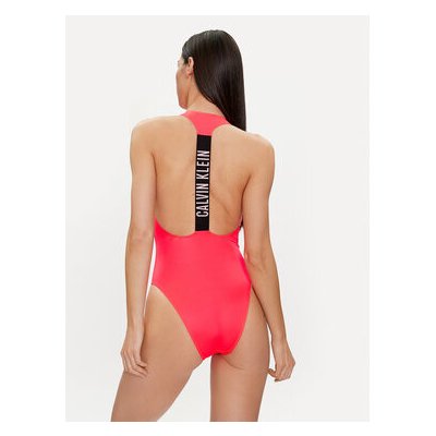 Calvin Klein Swimwear jednodílné plavky KW0KW02667 červená – Zboží Mobilmania