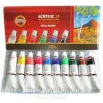 Koh-i-noor akrylové barvy 10 x 16 ml – Sleviste.cz