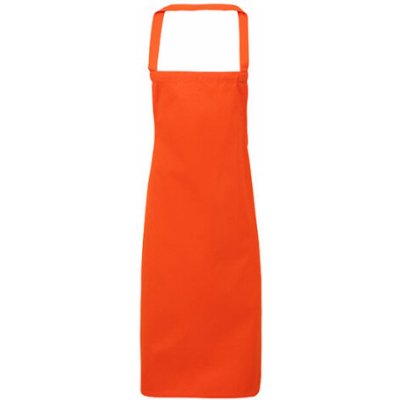 Premier Workwear Zástěra s laclem z biobavlny bez kapsy PR102 Orange Pantone 1655 60x87cm – Hledejceny.cz