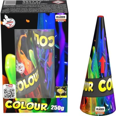 Ohňostrojová fontána Vulkán 250 g color 2 ks – Hledejceny.cz