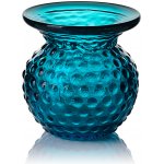 Skloglass Ručně foukaná vázička Lobelka 11cm Aquamarine Velikost: 11cm – Hledejceny.cz