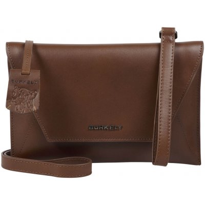 Burkely dámská crossbody kožená kabelka Holles hnědá