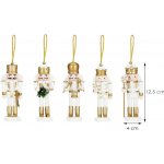 Springos CA1123 VÁNOČNÍ OZDODA LUSKÁČEK 12,5 CM 5 KS. – Hledejceny.cz