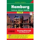 Hamburg mapa FaB-kapes. lamino