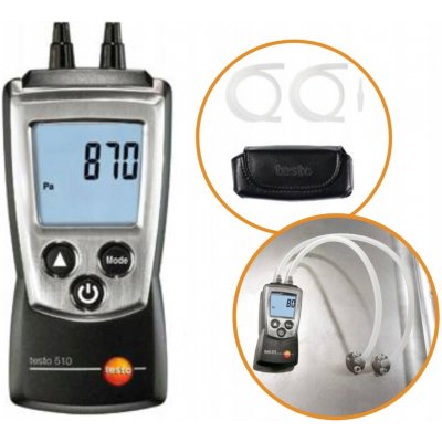 Testo 510 Diferenční tlakoměr sada – Hledejceny.cz