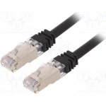 Panduit STP6X5MBL Patch S/FTP Cat 6a RJ45 vidlice z obou stran 5m – Hledejceny.cz