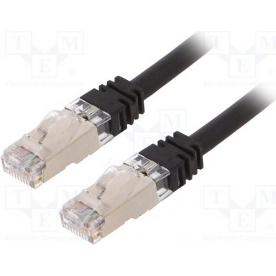 Panduit STP6X5MBL Patch S/FTP Cat 6a RJ45 vidlice z obou stran 5m – Hledejceny.cz