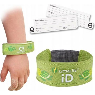 identifikační náramek LittleLife Safety iD Strap Turtle – Zboží Dáma