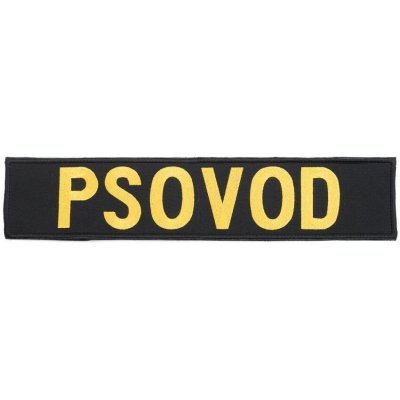 Nášivka PSOVOD zádová velká VELCRO – Hledejceny.cz