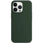 Pouzdro SES Magnetic Leather MagSafe kožené Apple iPhone 14 Pro Max - tmavě zelené – Zboží Mobilmania