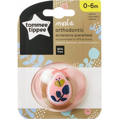 Tommee Tippee silikon moda růžová – Sleviste.cz