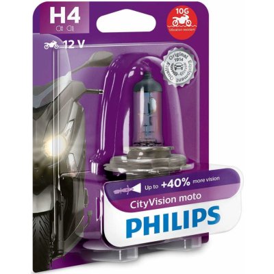 Philips CityVision Moto 12342CTVBW H4 P43t-38 12V 60/55W – Sleviste.cz