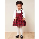 Max Slavnostní dívčí šaty Červené Vánoce – Zboží Dáma