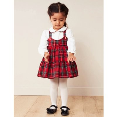 Max Slavnostní dívčí šaty Červené Vánoce – Zboží Dáma