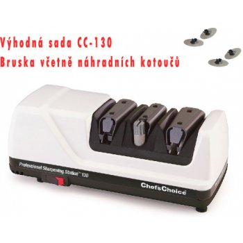 ChefsChoice | SET brousku CC-130 + náhradních kotoučů