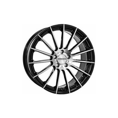 MONACO WHEELS FORMULA 8x18 5x100 ET37 gloss black polished | Zboží Auto